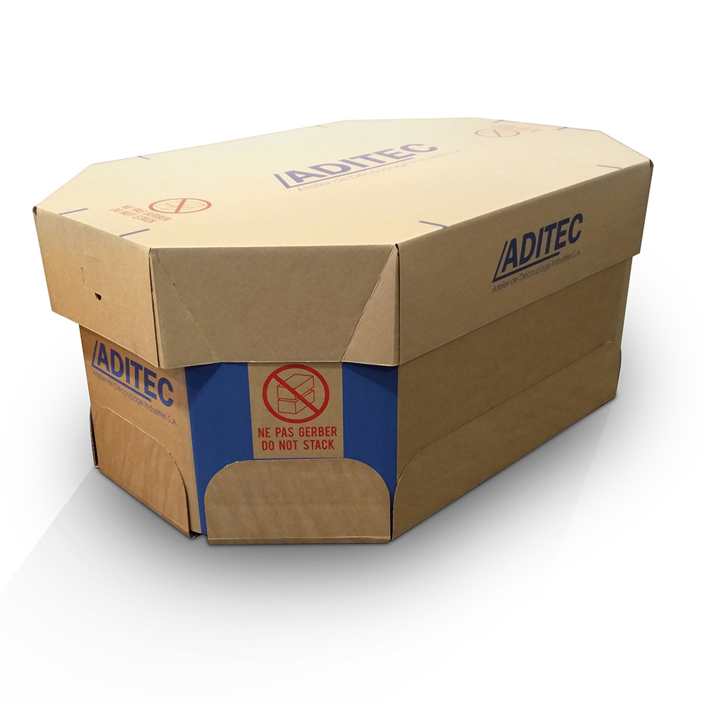 Caisse carton triple cannelure - CGE emballages